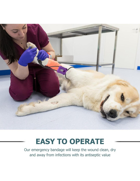 Torniquete para Perros 4pcs Banda Médica de Primeros Auxilios