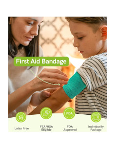 Vendaje Autoadhesivo FriCARE 2" x 5,08m Kit 6 Rollos Arcoíris 2