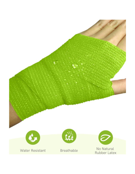 Vendaje Autoadhesivo FriCARE 2" x 5,08m Kit 6 Rollos Arcoíris