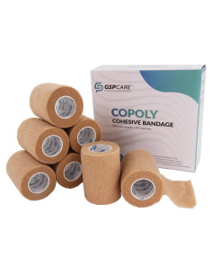 Venda Cohesiva Autoadhesiva GSPCARE 7,62 cm x 4,57 m