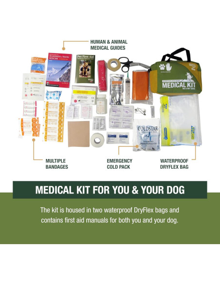 Kit Médico Adventure Medical Kits para Humanos y Perros