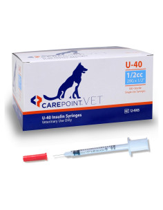 Jeringas de Insulina U-40 Allison Medical 29G 1/2cc Caja 100