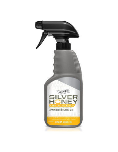 Gel en Spray Absorbine Silver Honey 226g para Heridas de Animales