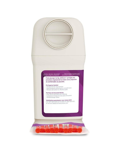 Jeringas de Insulina U-40 UltiCare 100ct para Mascotas