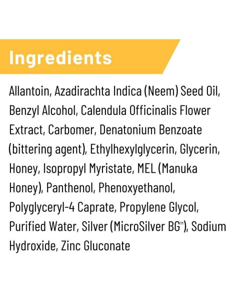 Gel en Spray Absorbine Silver Honey 226g para Heridas de Animales