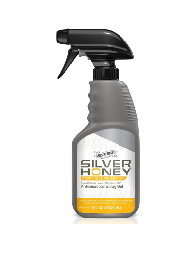 Gel en Spray Absorbine Silver Honey 226g para Heridas de Animales
