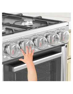 Cubiertas de Perillas de Estufa AOSITE - Seguridad Infantil 5 Pzas