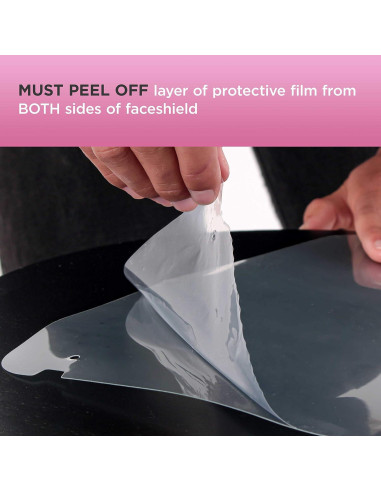 Escudos Faciales Protectores TCP Global - Paquete de 4