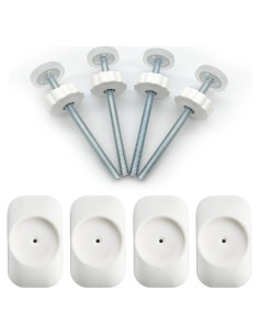 Extensor de Puerta para Bebés Vmaisi - 4 Piezas 12 cm