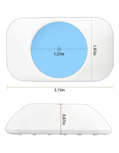 Extensor de Puerta para Bebés Vmaisi - 4 Piezas 12 cm 2