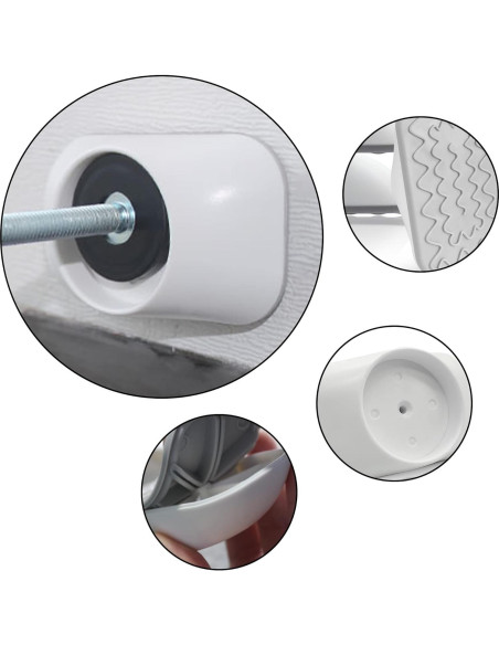 Extensor de Puerta para Bebés Vmaisi - 4 Piezas 12 cm Extensor de Puerta para Bebés Vmaisi - 4 Piezas 12 cm