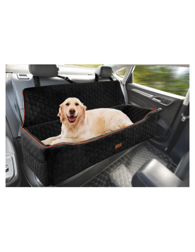 Asiento Elevador para Perros Grandes Melafa365 110 cm Negro