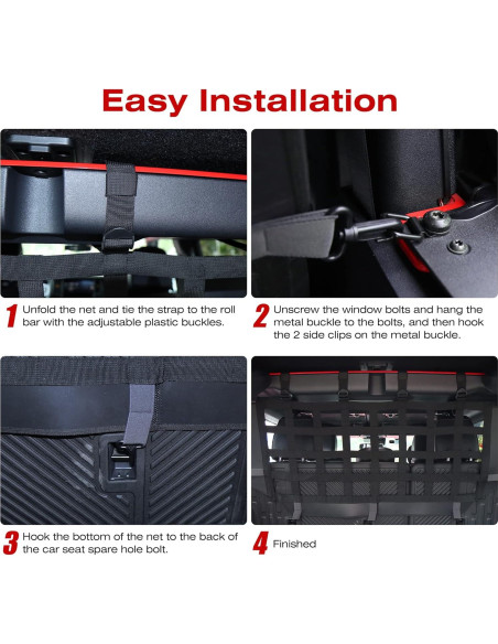 Barrera de Seguridad para Mascotas G para Ford Bronco 2021-2025