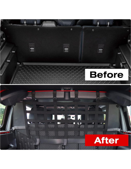 Barrera de Seguridad para Mascotas G para Ford Bronco 2021-2025