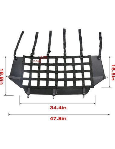 Barrera de Seguridad para Mascotas G para Ford Bronco 2021-2025