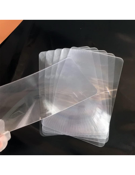 Lupas de Página 3X ZAYOIZY - 6 Piezas Portátiles 18x12cm