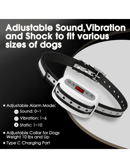 Sistema de Cerca Inalámbrica GPS Petsfun para Perros Blanco