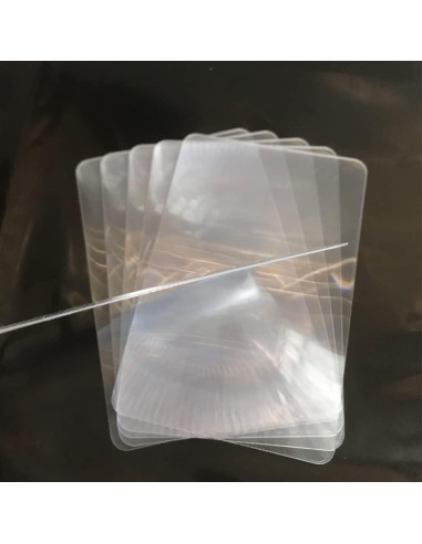 Lupas de Página 3X ZAYOIZY - 6 Piezas Portátiles 18x12cm