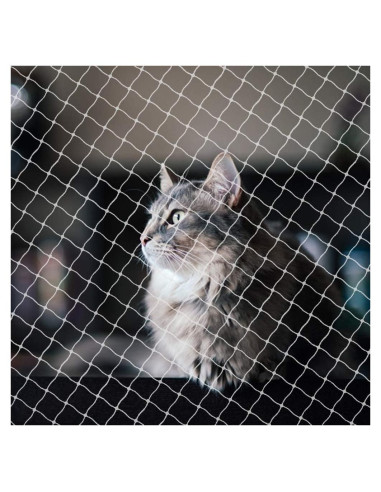 Red de Seguridad para Gatos JUMXSRLE 3x3 m Transparente