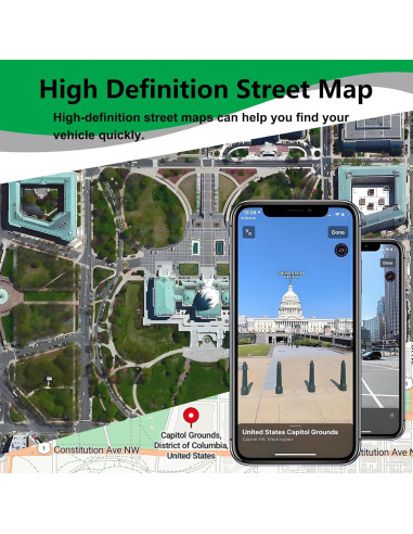 Mini Rastreador GPS NGXDFL Magnético para Vehículos 90g