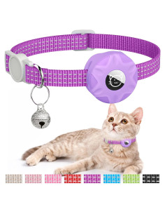 Collar para Gato Hoeraonr Reflectante con Soporte AirTag