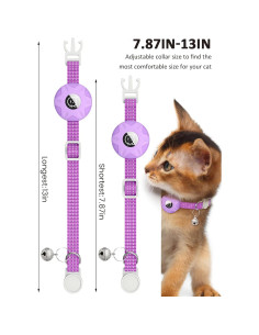 Collar para Gato Hoeraonr Reflectante con Soporte AirTag 2