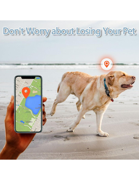 Soporte para Collar de Perro Tyanuzz AirTag Negro Tamaño M