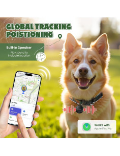 Collar GPS para Perros Zoifada - Tamaño Ajustable 30-42 cm 2