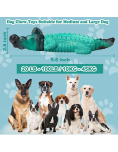 Juguete para Perros Agresivos ADSDIA Cocodrilo 24,89 cm 2