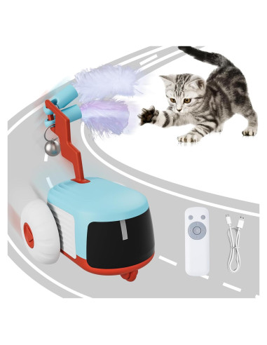 Juguete Automático para Gatos O WOWZON con Control Remoto