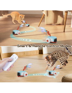 Juguete Automático para Gatos O WOWZON con Control Remoto 2