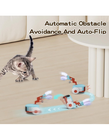 Juguete Automático para Gatos O WOWZON con Control Remoto