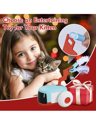 Juguete Automático para Gatos O WOWZON con Control Remoto