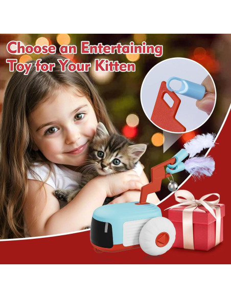 Juguete Automático para Gatos O WOWZON con Control Remoto