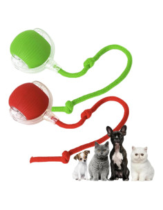 2 Paquetes Juguete Interactivo para Gatos y Perros AMATFFUG