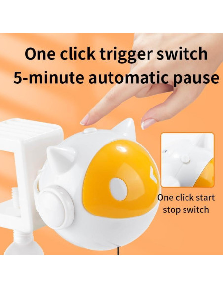 Juguete Interactivo para Gatos OCG - Bola Elevadora 12.7cm