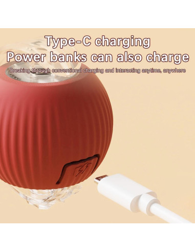 2 Paquetes Juguete Interactivo para Gatos y Perros AMATFFUG