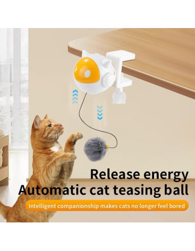 Juguete Interactivo para Gatos OCG - Bola Elevadora 12.7cm