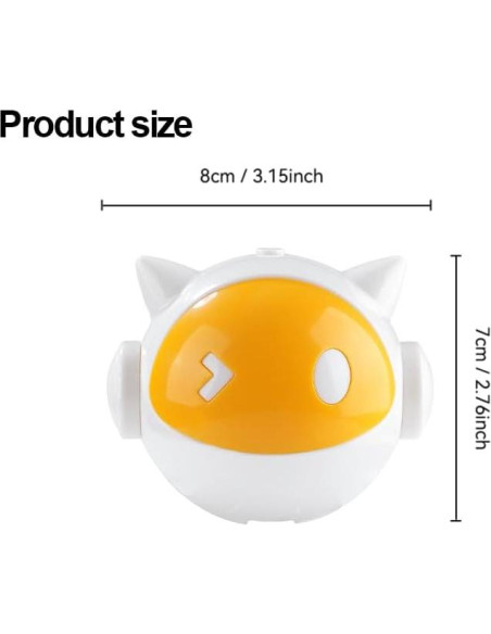 Juguete Interactivo para Gatos OCG - Bola Elevadora 12.7cm