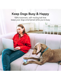 Bola Malvada PE Cheerble para Perros Medianos, Interactiva LED 2