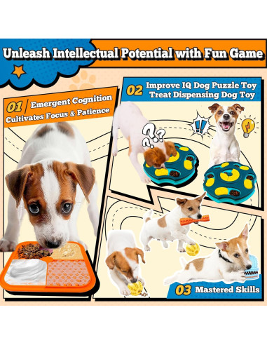 Juego de Juguetes Cognitivos para Perros PETCARE 9 Piezas