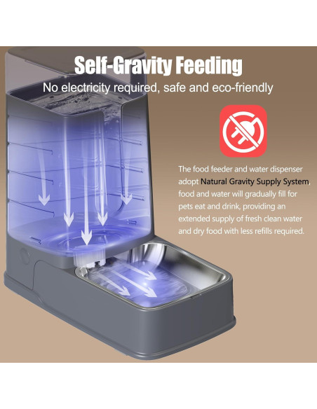 Dispensador automático de comida y agua Meowyoyo 3.5L