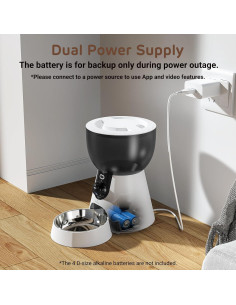 Alimentador Automático Inteligente iPettie F4-C 4L con Cámara 2K 2