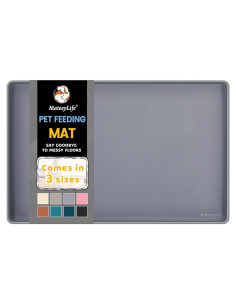 Tapete de Silicona Antideslizante MateeyLife 45x30cm para Mascotas