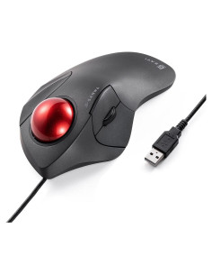 Ratón Ergonómico con Cable Sanwa GMATB137, Óptico, 44mm