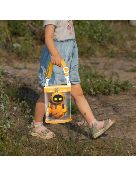 Bolsa de exhibición amarilla Gaga City para robot Eilik