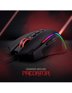 Ratón Gaming Redragon M612 Predator RGB 8000 DPI 11 Botones 2