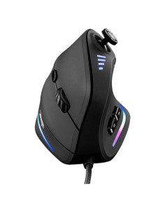 Ratón Gaming TRELC Ergonómico 10000 DPI 11 Botones Negro