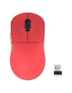 Ratón Gaming Inalámbrico Gana con Aztec Rojo 55g 26K DPI