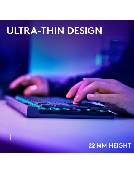 Combo Gaming Logitech G502 X + G515 TKL Inalámbrico RGB